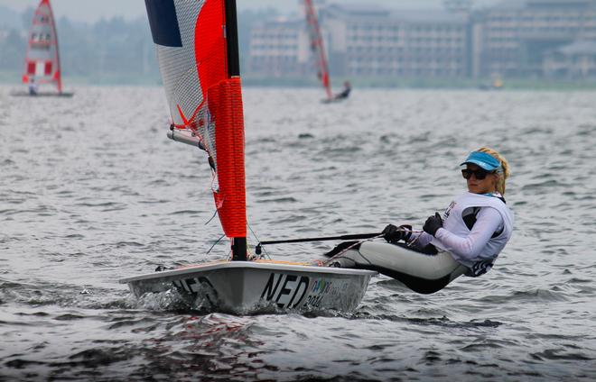 Nanjing 2014 - 17 Aug - Practice Race - Nanjing 2014 Youth Olympic Sailing Competition © ISAF 
